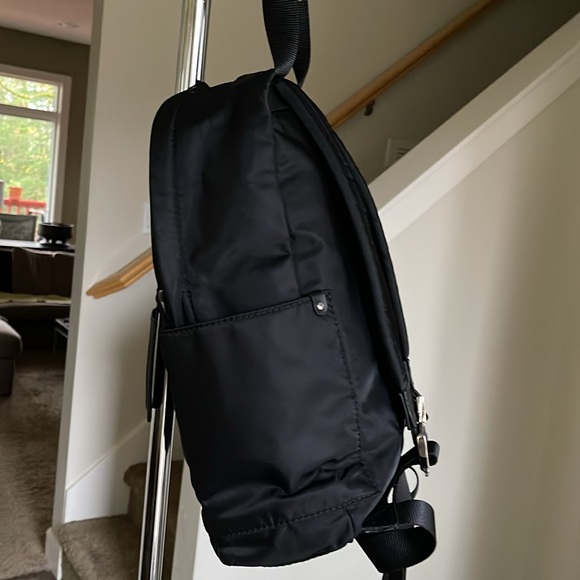 Marc Jacobs Nylon Backpack - Black with Silver Hardware - Picture 3 of 13